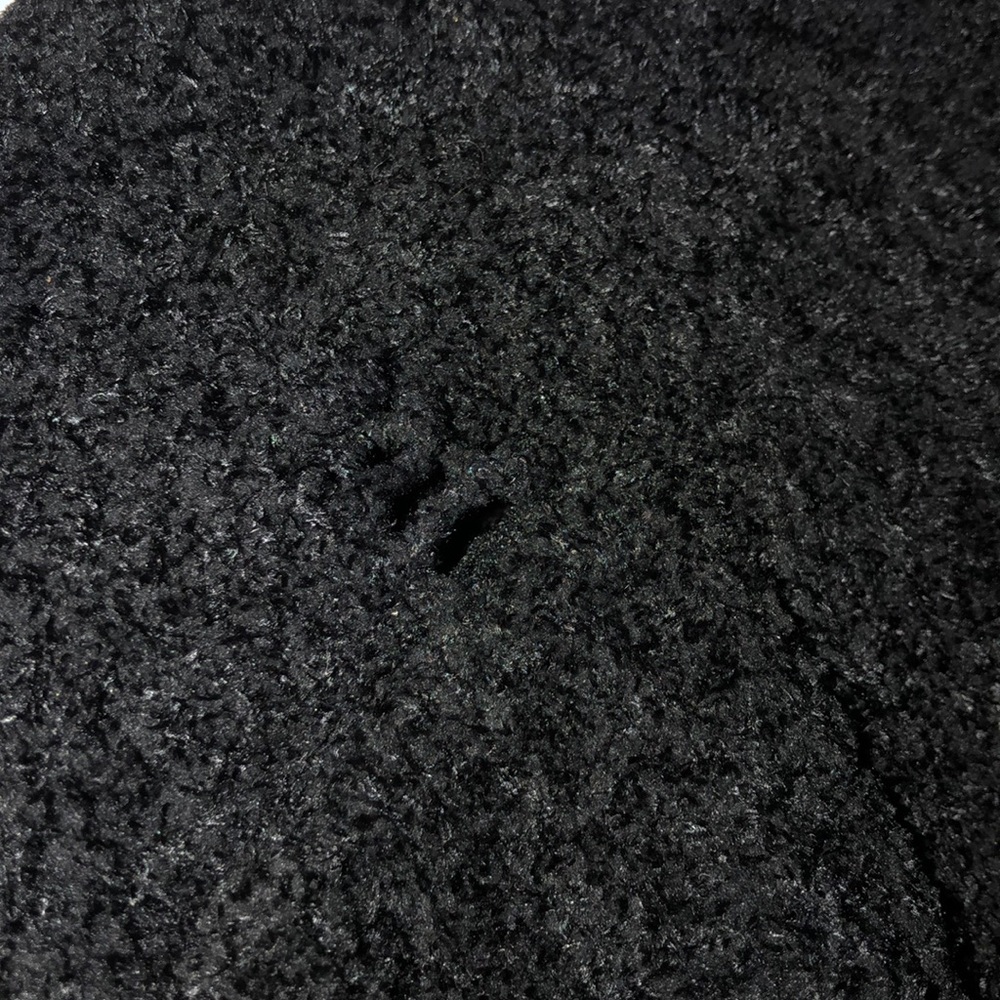 Express black fuzzy cardigan with deep pockets - Picture 5 of 5